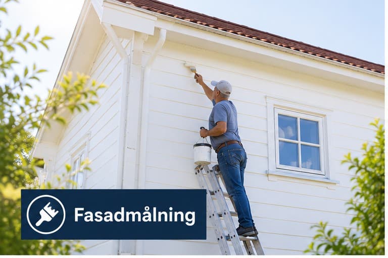 Fasadmålning